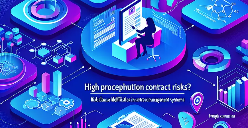  采购合同风险高？合同管理系统的风险条款识别  